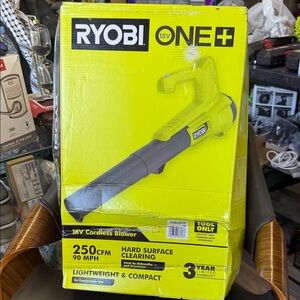 Ryobi 18V Cordless Blower - Yellow